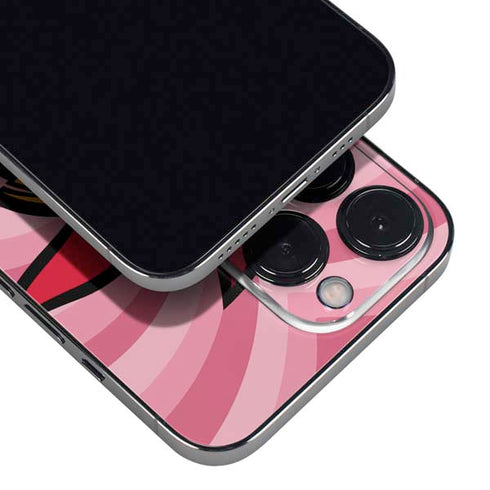 Cartoon Network Powerpuff Girls Blossom Pink Hearts iPhone 16 Pro Skin